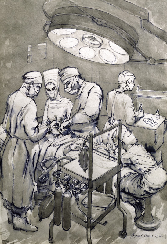 The Operation Theatre von  Osmund  Caine