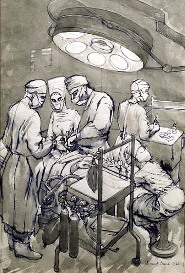 The Operation Theatre von  Osmund  Caine
