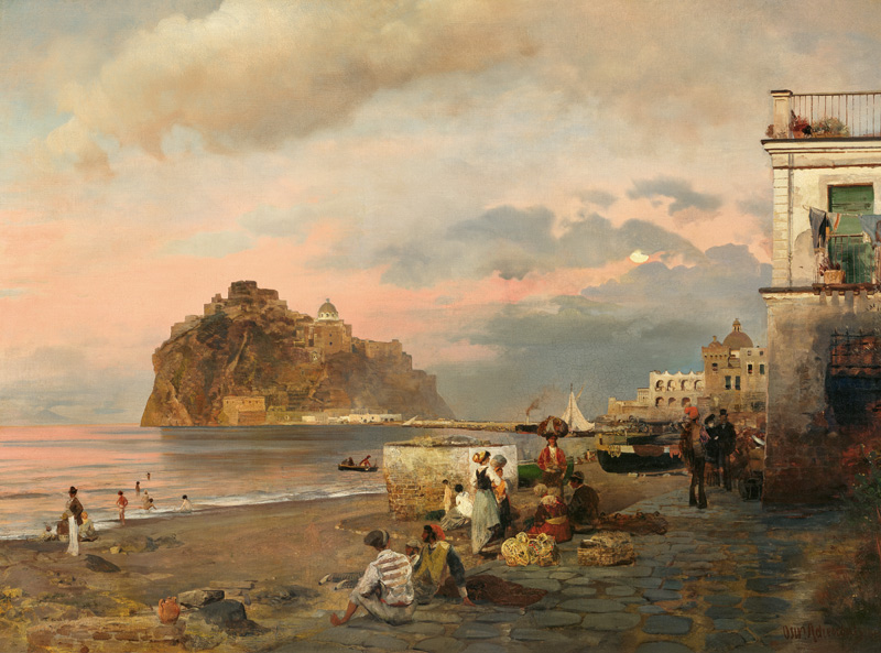 Ischia von Oswald Achenbach