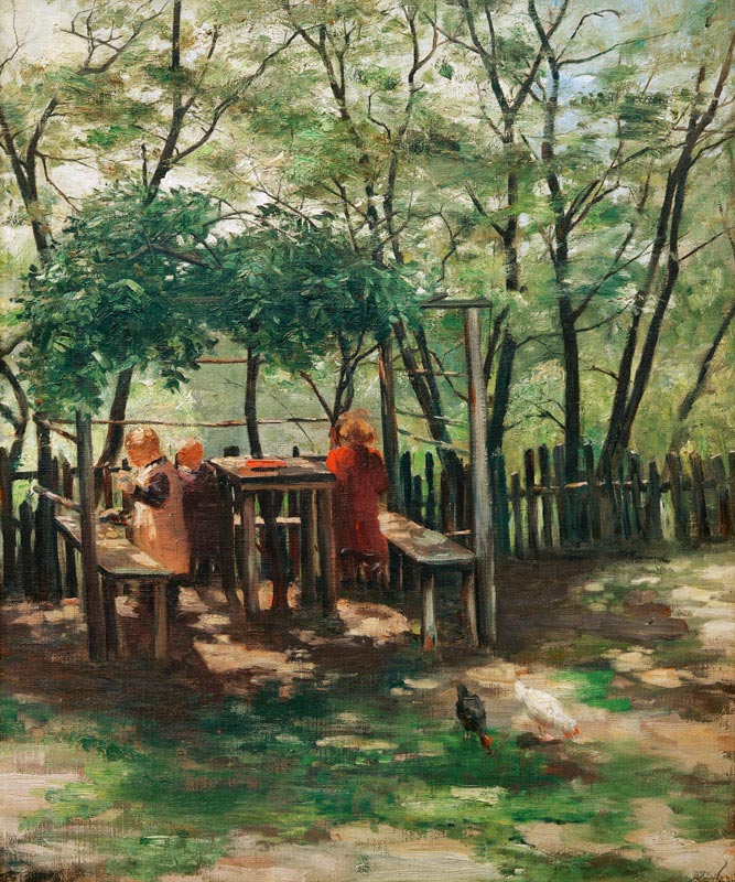 Gartenlaube (Kinder im Garten, Kinder von  Otto Froehlich