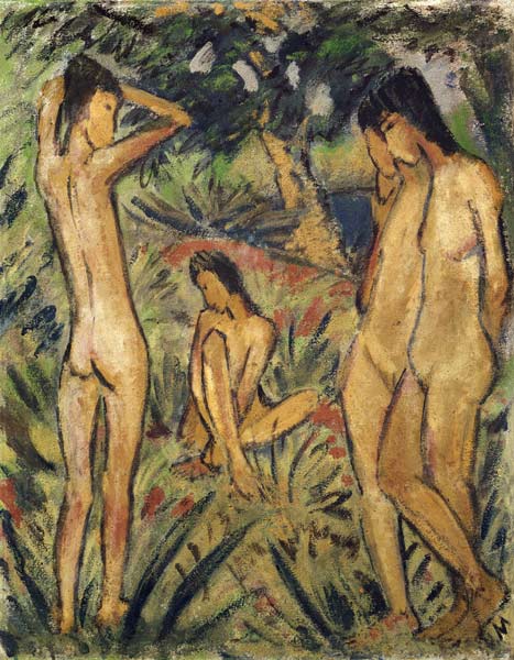 Badende von Otto Mueller