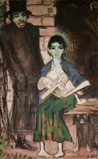 The Polish Family von Otto Mueller