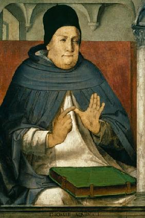 Portrait of St. Thomas Aquinas (1225-74)