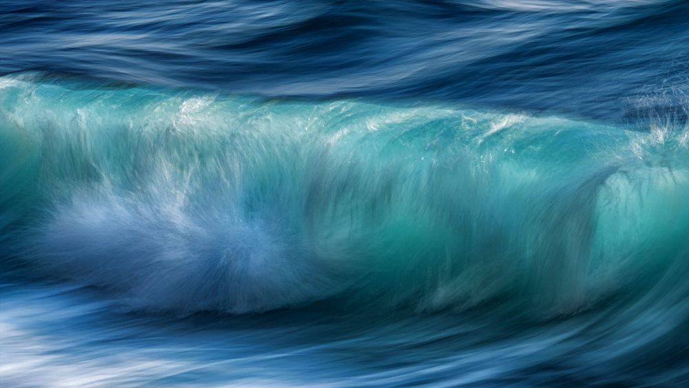 PAINTING GREEN WAVES (Part 8) von Paolo Lazzarotti