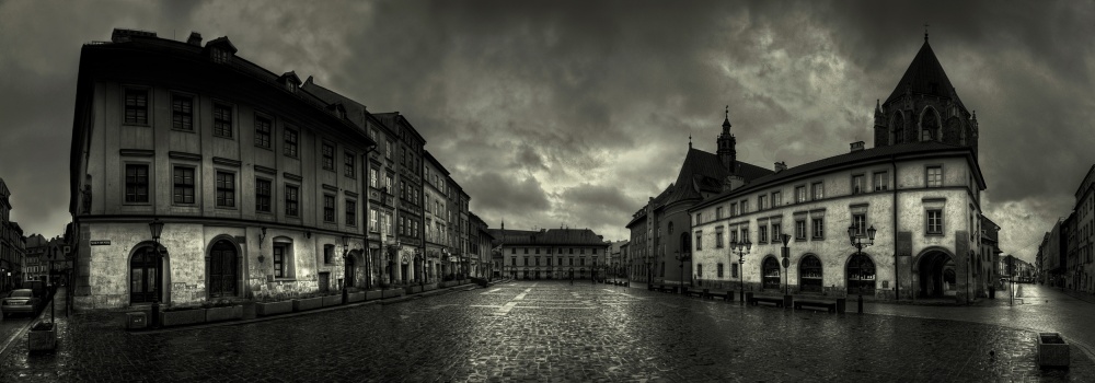 City in the Rain von Paralaxa