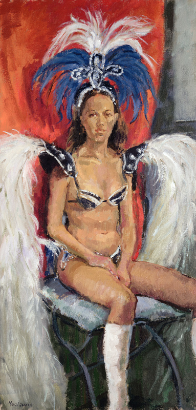 Brazilian Fiesta Time (oil on canvas)  von  Pat  Maclaurin