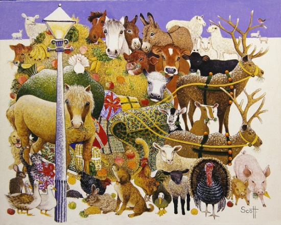 A Christmas Feast von Pat  Scott