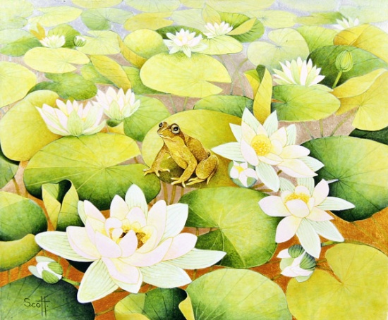 Leap Frogging von Pat  Scott