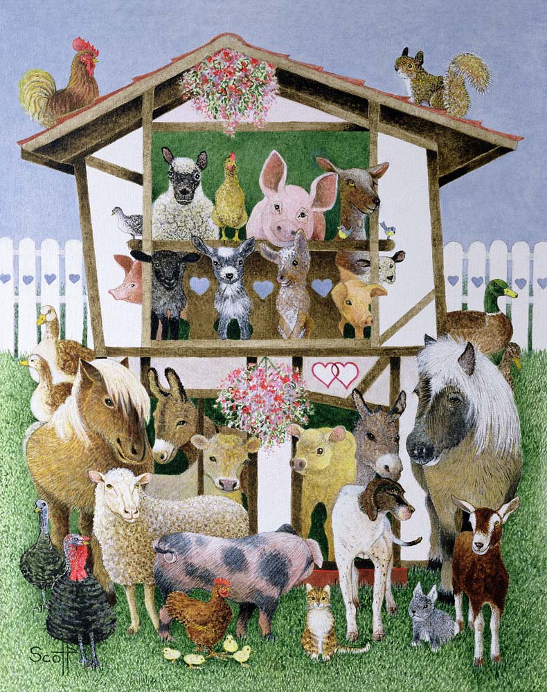 Animal Playhouse von Pat  Scott