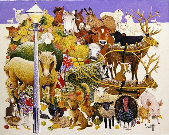 A Christmas Feast von Pat  Scott