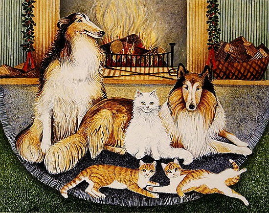 Fireside Friends von Pat  Scott