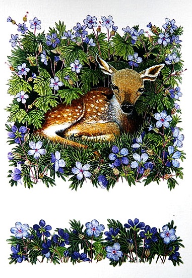 Hide in Flowers von Pat  Scott