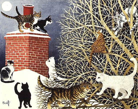 Santa Serenade  von Pat  Scott