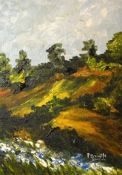 Bleuets a Trouin von Patricia  Brintle