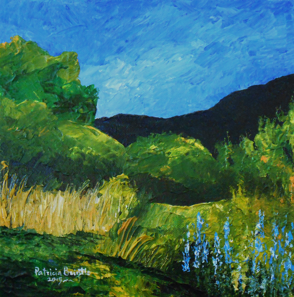 Blue Lupines von Patricia  Brintle