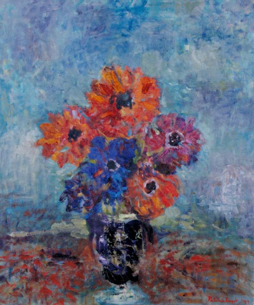Anemones, 1998 (oil on canvas)  von Patricia  Espir