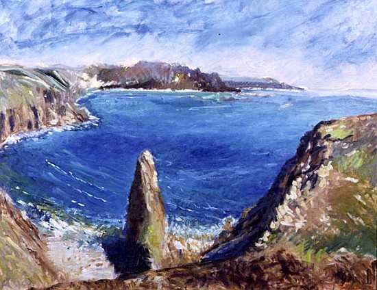 Chisel Rock Bay, 1997 (w/c and gouache on paper)  von Patricia  Espir