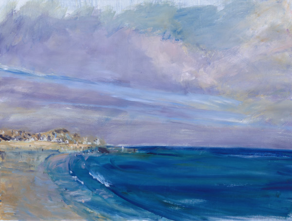St. Ives Bay, 1997 (w/c on paper)  von Patricia  Espir
