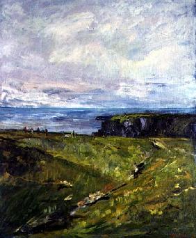 Seaview, Cornwall, 1997 (oil on canvas) 