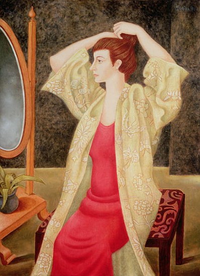 Butterflies and Flowers, 1996  von Patricia  O'Brien