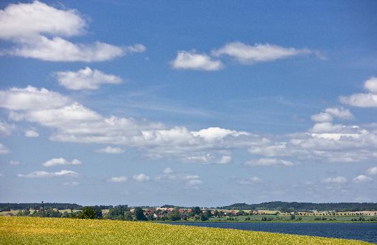 Landschaft der Uckermark in Brandenburg von Patrick Pleul