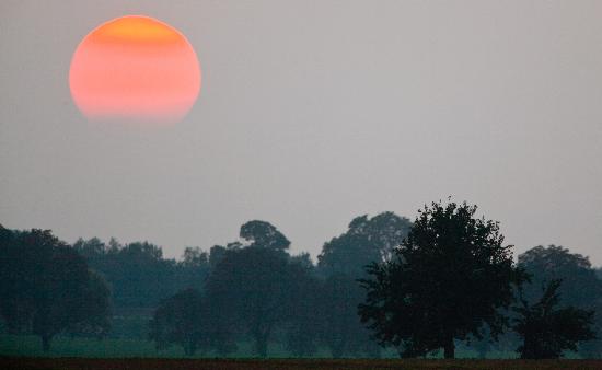 Sonnenuntergang in Brandenburg von Patrick Pleul