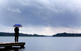 Regenwetter in Brandenburg