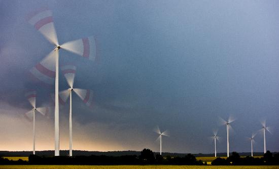 Windenergieanlagen von Patrick Pleul