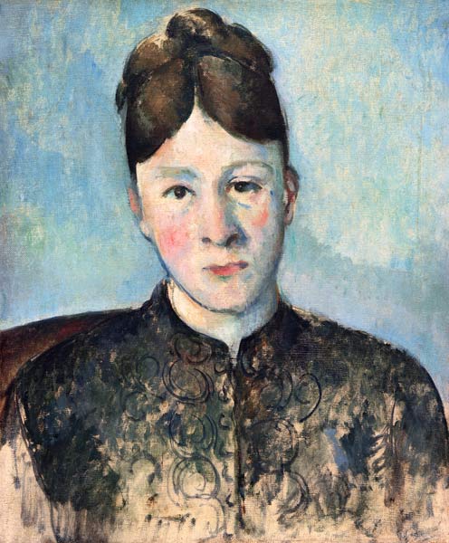 Portrait Madame Cézanne ll von Paul Cézanne