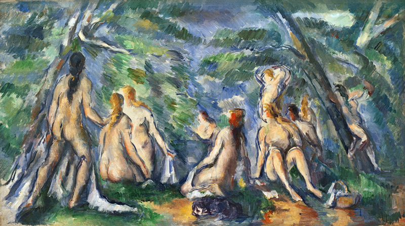 Baigneuses von Paul Cézanne