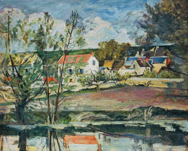Im Tal der Oise von Paul Cézanne