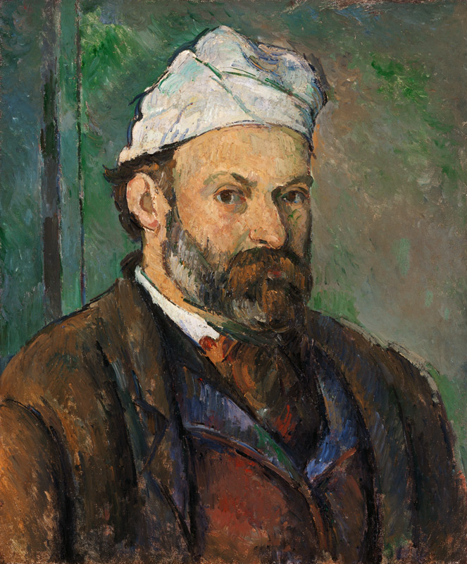 Selbstbildnis von Paul Cézanne
