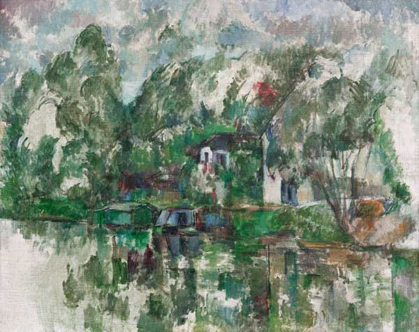 Am Ufer von Paul Cézanne