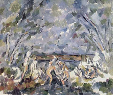 Badende von Paul Cézanne
