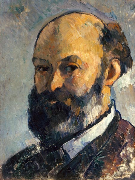 Selbstbildnis. von Paul Cézanne