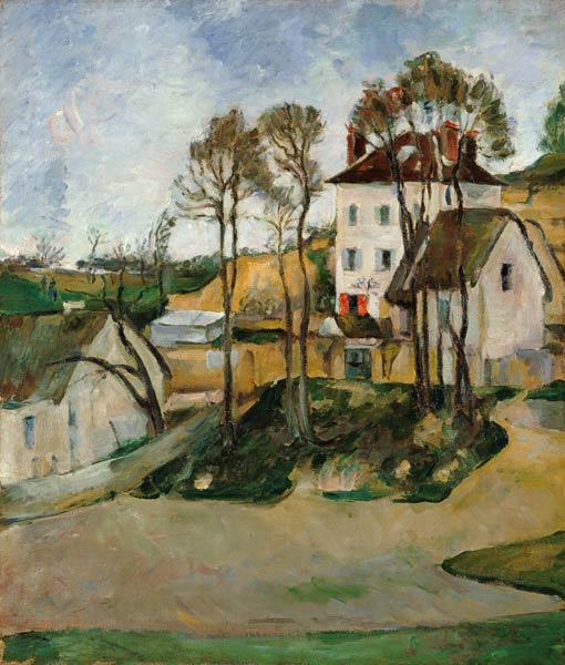 Das Haus des Dr.Cachet in Auvers. von Paul Cézanne