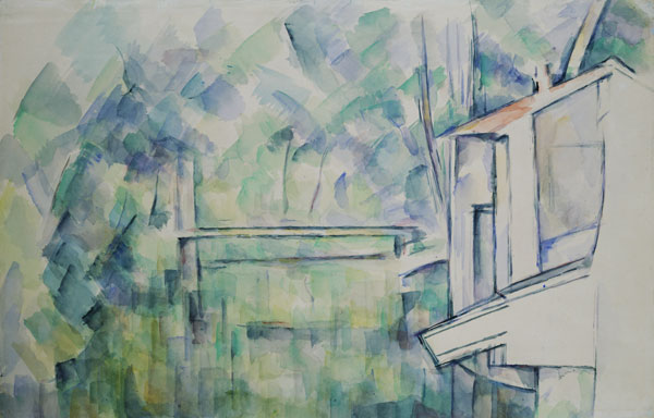 Mill on the River von Paul Cézanne