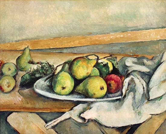Still Life with Pears von Paul Cézanne