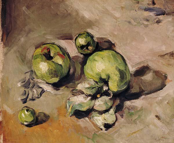 P.Cezanne, Gruene Aepfel