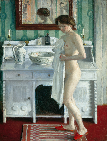 Die Morgentoilette von Paul Fischer