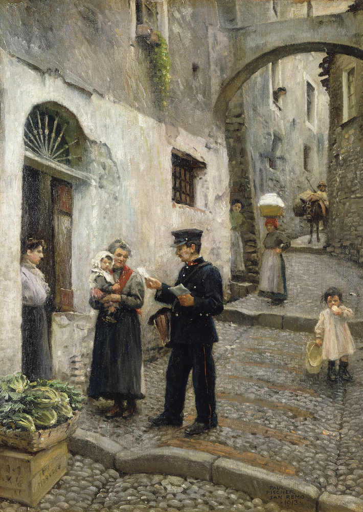 Die Morgenpost von Paul Fischer