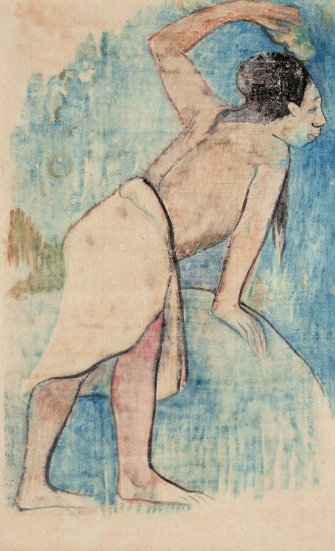 Tahitian, 1893 (monotype) von Paul Gauguin