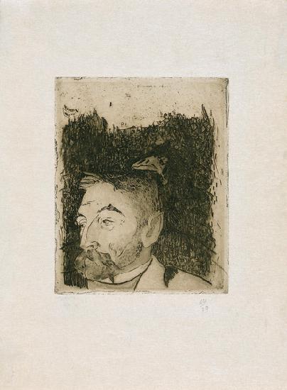 Porträt von Schriftsteller Stéphane Mallarmé (1842-1898)
