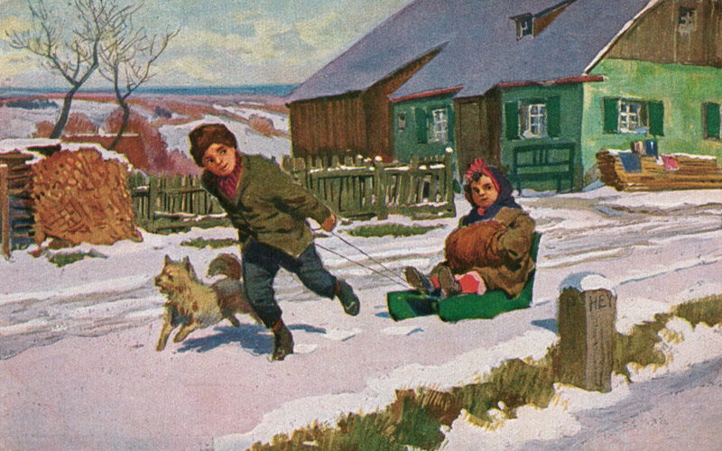 Neujahrsmorgen von Paul Hey