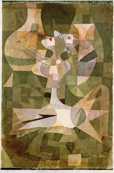 keramisch / erotisch / religioes (Die Gefäße der Aphrodite) von Paul Klee
