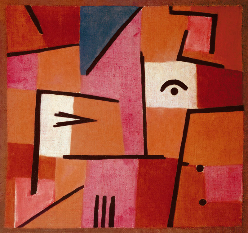 Blick aus Rot, 1937. von Paul Klee