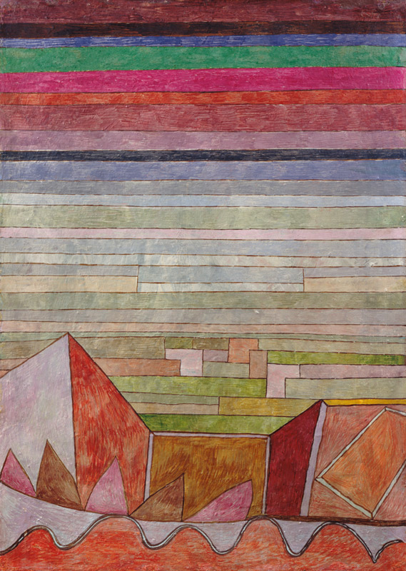 Blick in das Fruchtland von Paul Klee