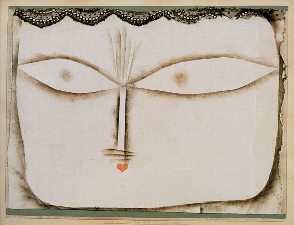 Goetzenbild fuer Hauskatzen, von Paul Klee