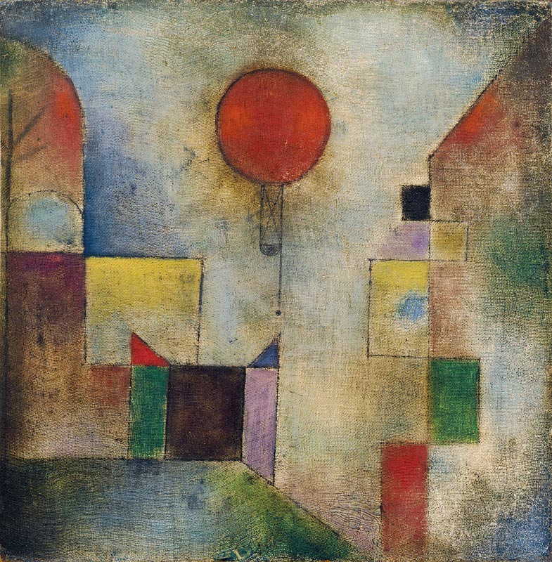Roter Ballon von Paul Klee