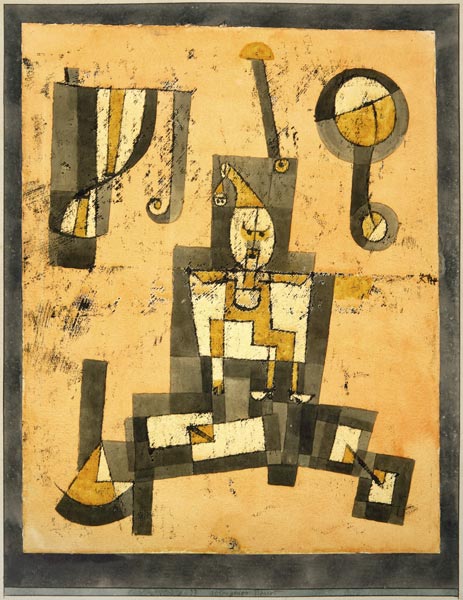Captive Pierrot von Paul Klee